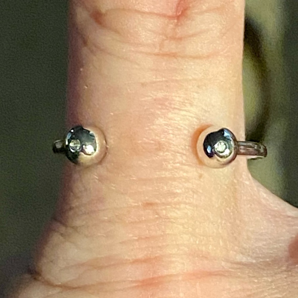 NWT $80 DOLLARS  OFF STORE PRICE LaSOULA TWO DIAMOND RING